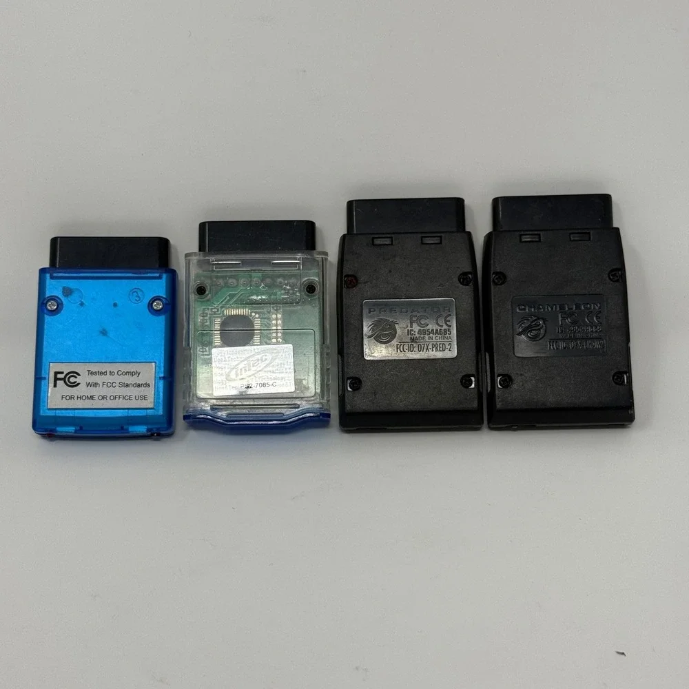 PS2 Wireless Control Receiver Lot GameElements Intec Predator Chameleon untested